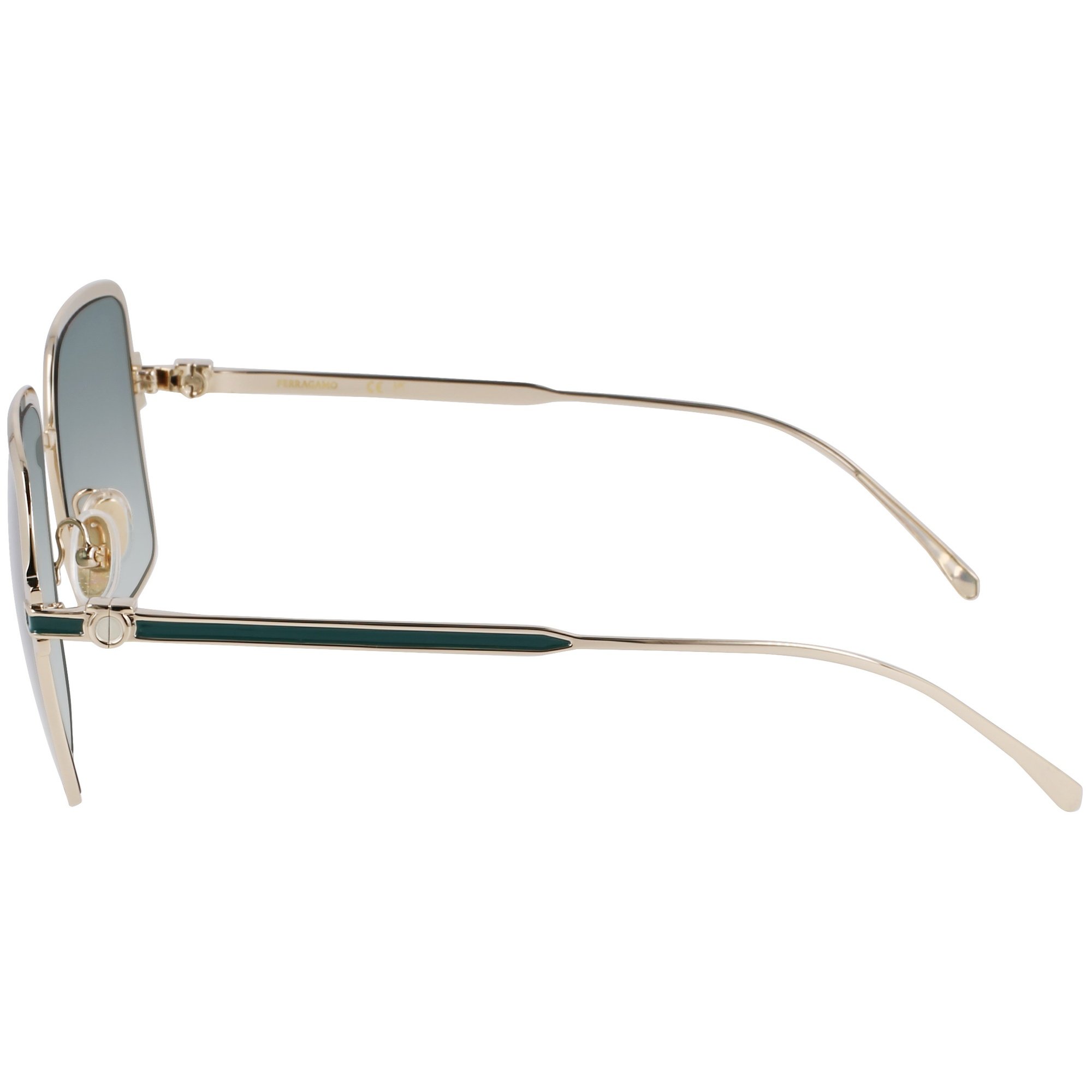 Óculos de Sol Ferragamo SF317S 750 - Dourado 57 Dourado 7