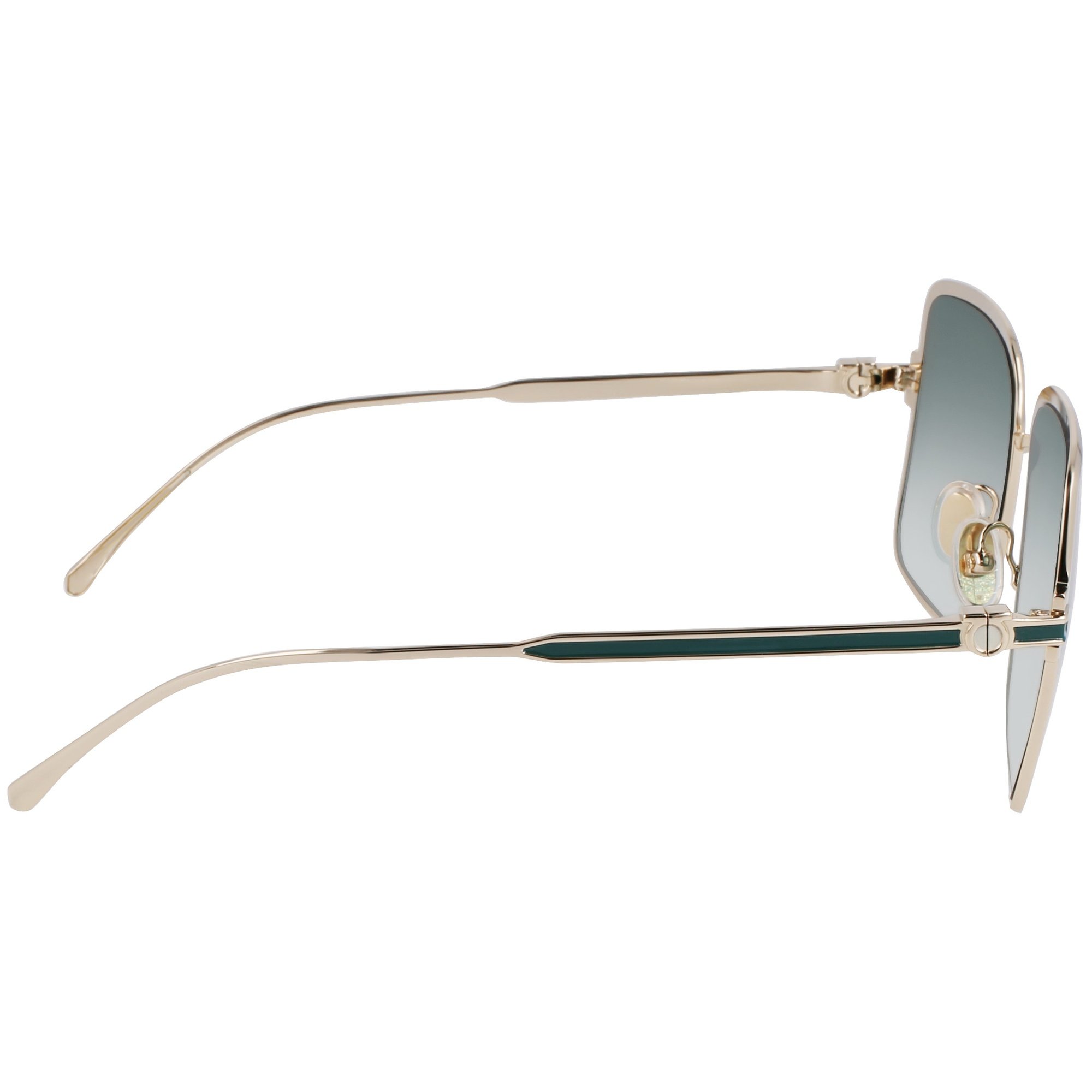 Óculos de Sol Ferragamo SF317S 750 - Dourado 57 Dourado 1