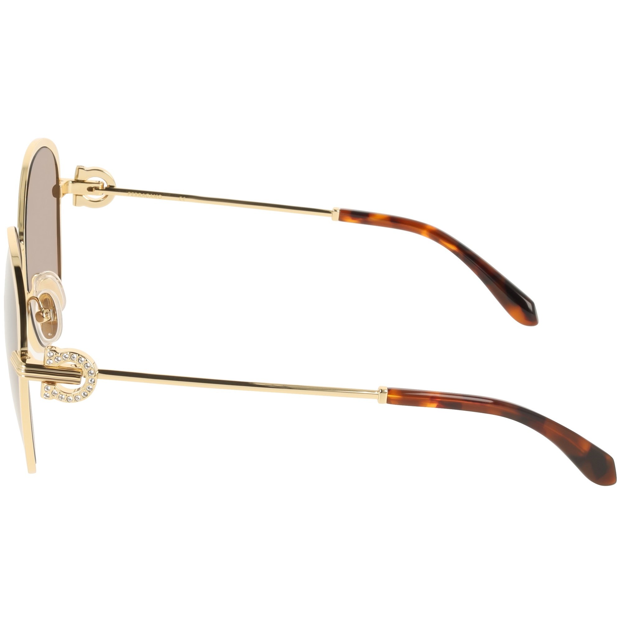 Óculos de Sol Ferragamo SF333SR 745 - Dourado 61 Dourado 3