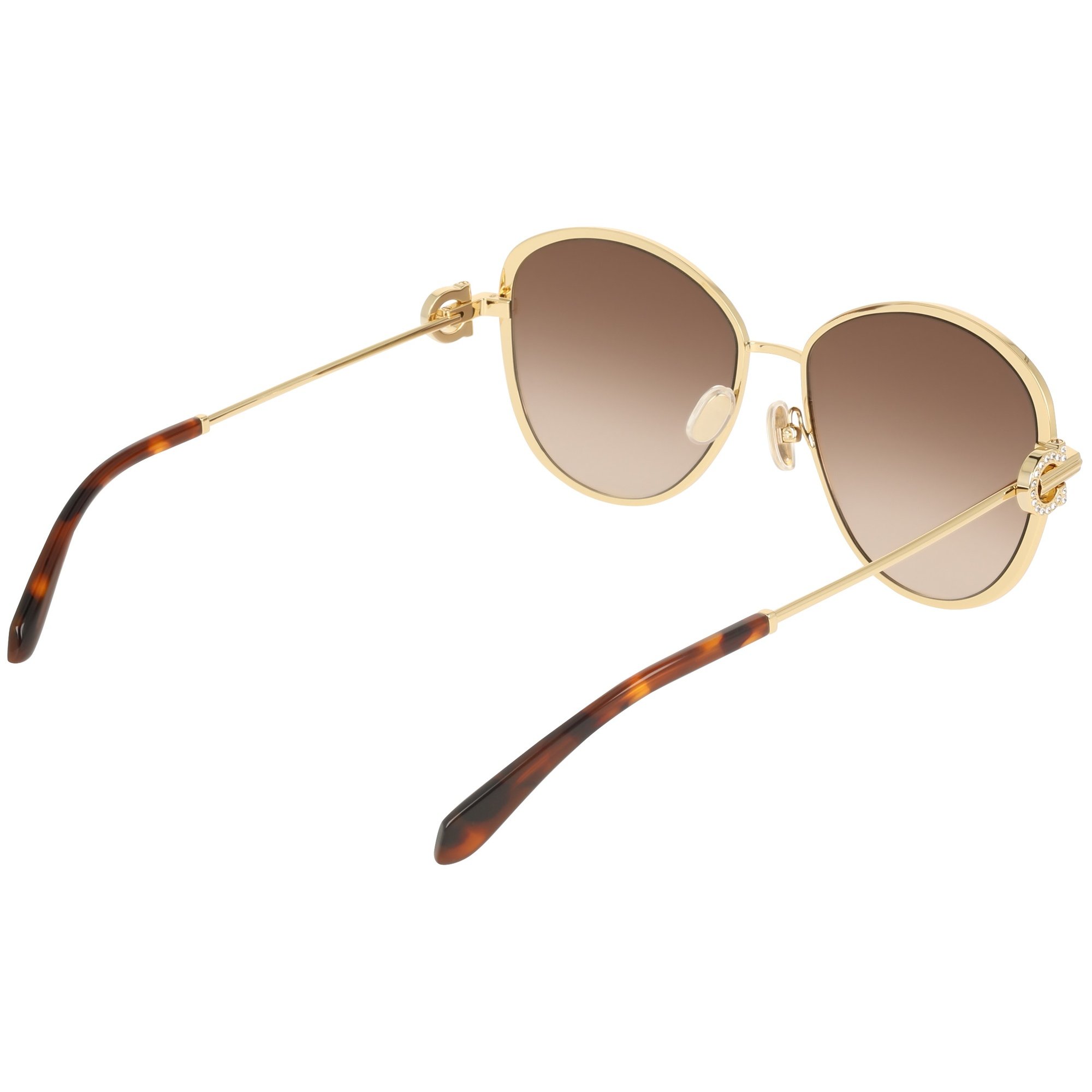 Óculos de Sol Ferragamo SF333SR 745 - Dourado 61 Dourado 6