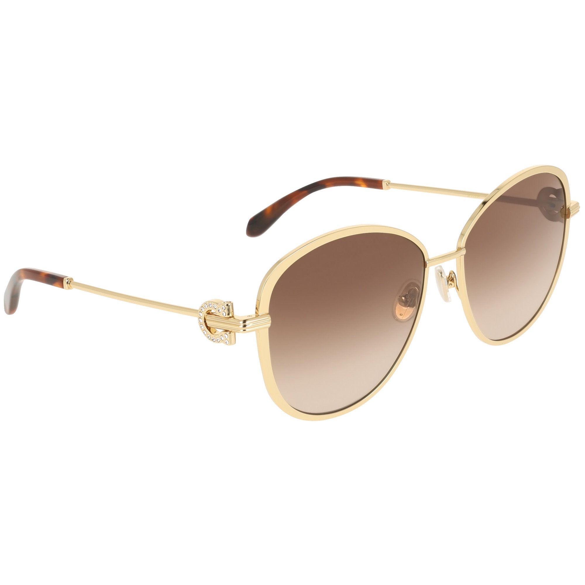 Óculos de Sol Ferragamo SF333SR 745 - Dourado 61 Dourado 9