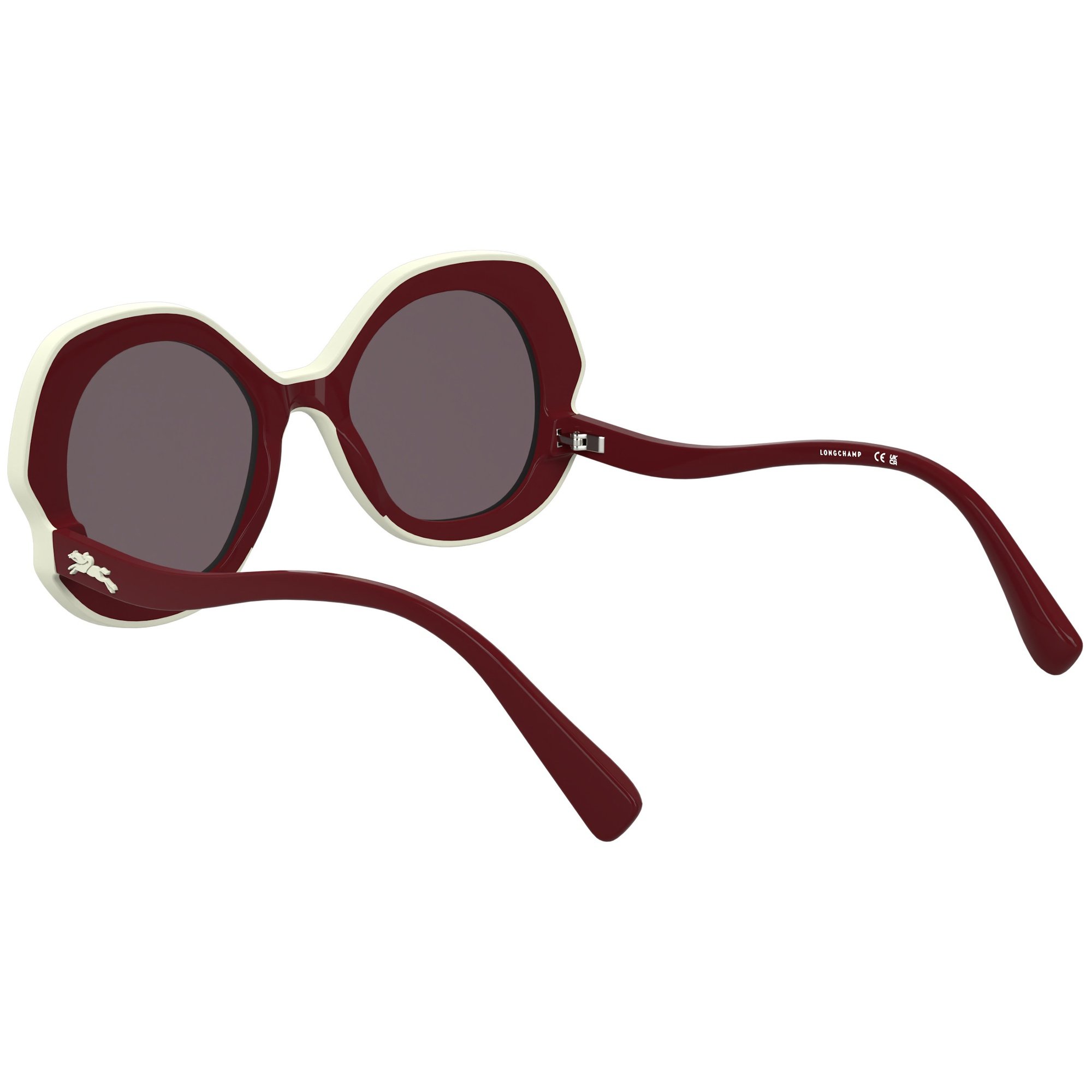 Óculos de Sol Longchamp LO780S 601 - Vermelho Burgundy 52 Vermelho 4