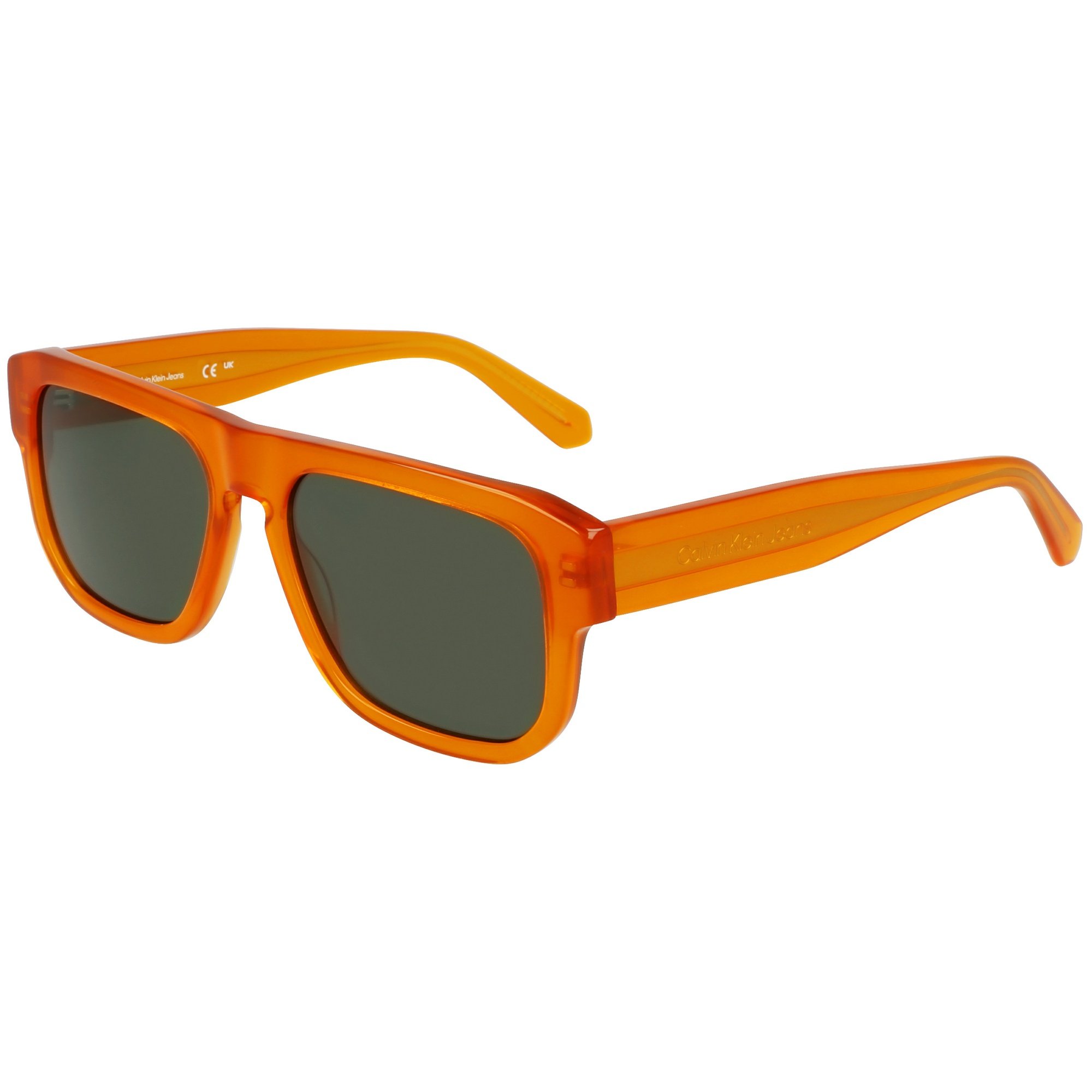 Óculos de Sol Calvin Klein Jeans CKJ24607S 201 - Marrom 55 - Muda de Cor