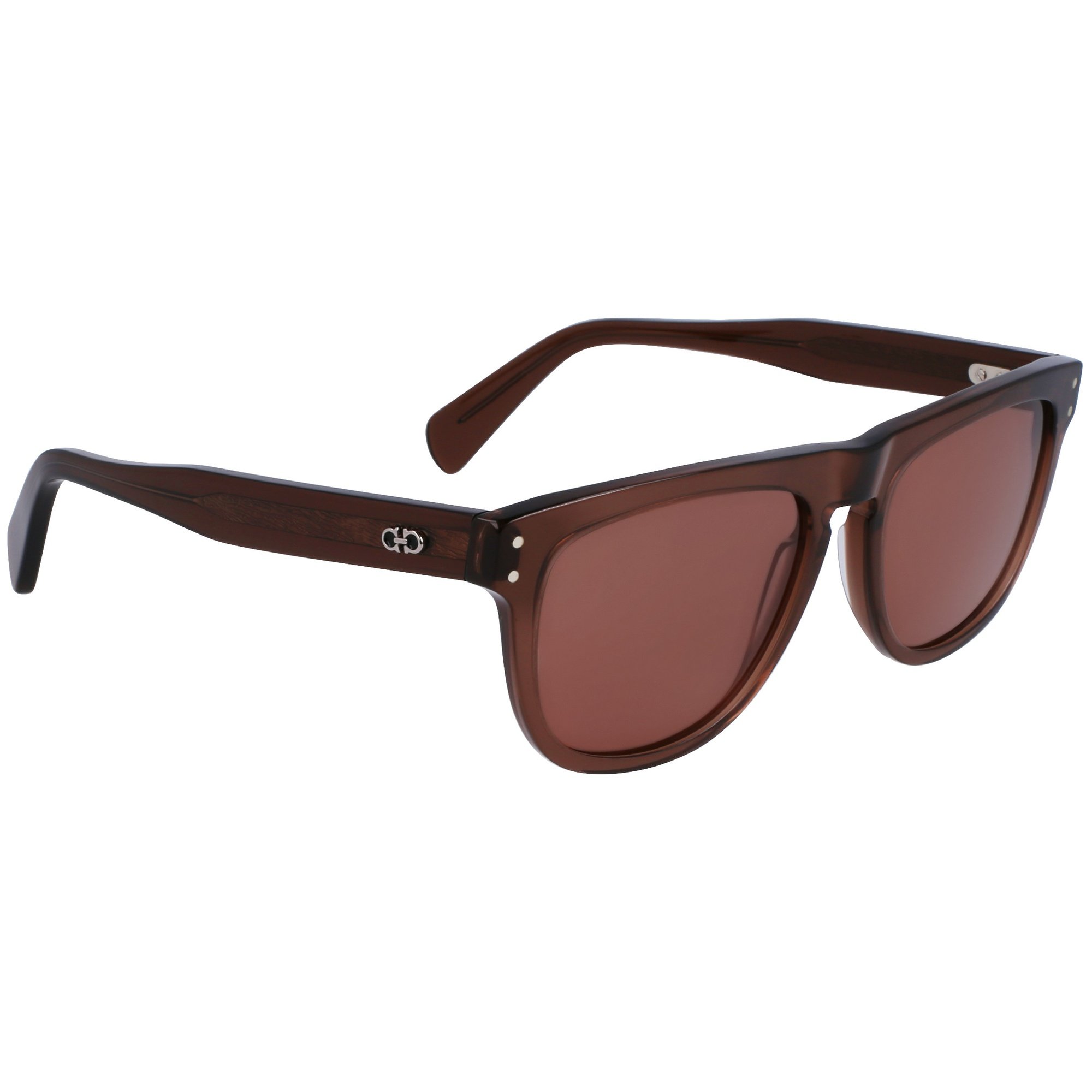 Óculos de Sol Ferragamo SF1111S 232 - Marrom Cristal 55 Marrom 4