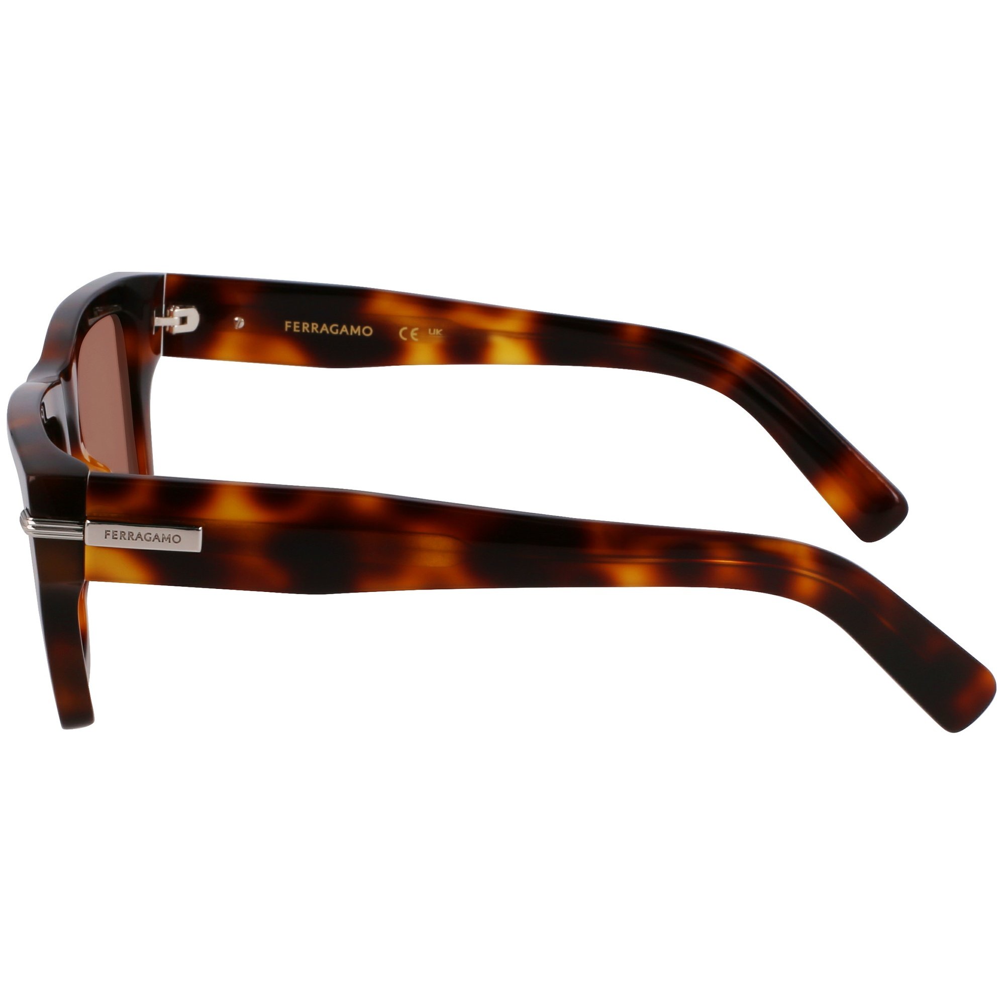 Óculos de Sol Ferragamo SF2033S 240 - Marrom Tortoise 53 Marrom 3