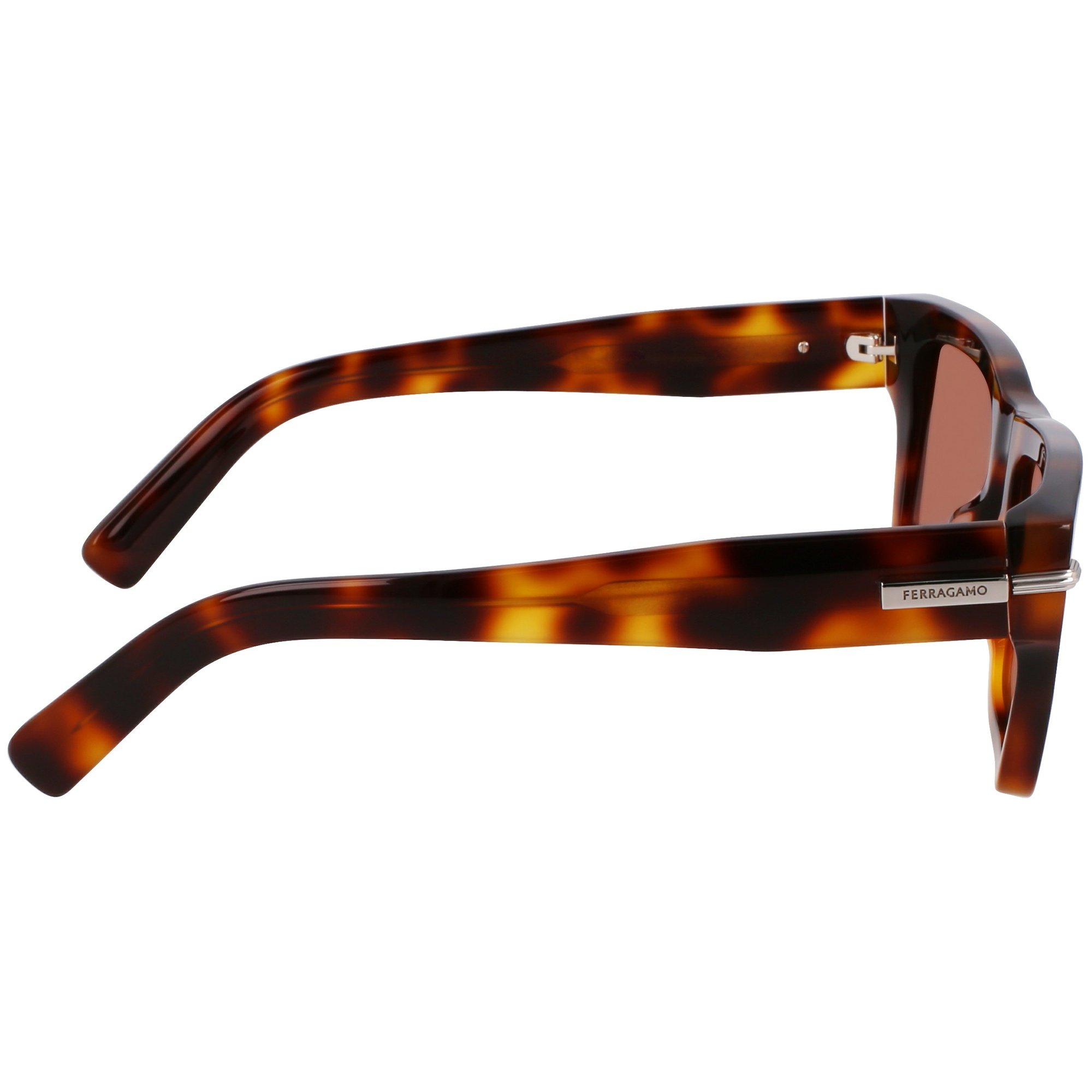 Óculos de Sol Ferragamo SF2033S 240 - Marrom Tortoise 53 Marrom 7