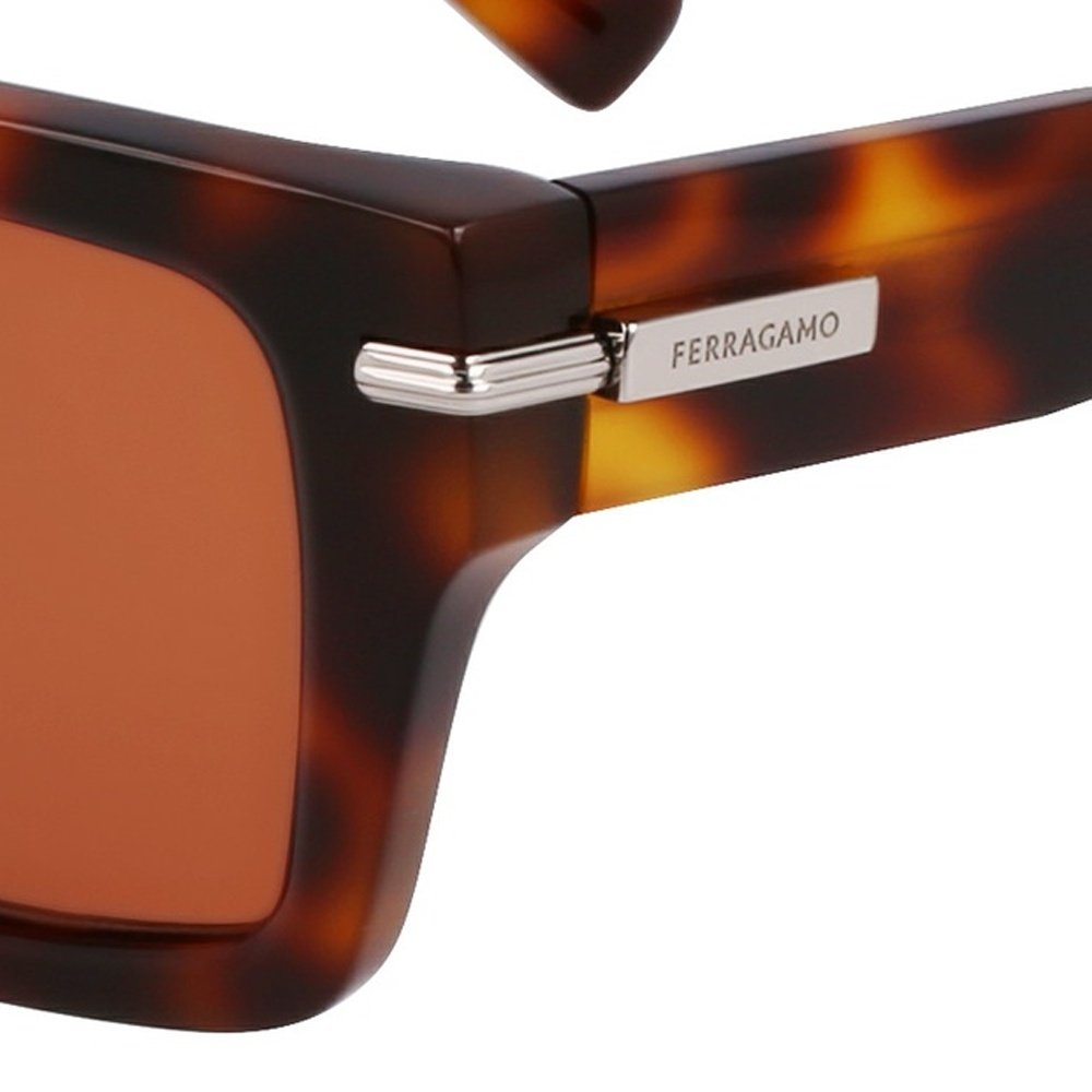 Óculos de Sol Ferragamo SF2033S 240 - Marrom Tortoise 53 Marrom 8
