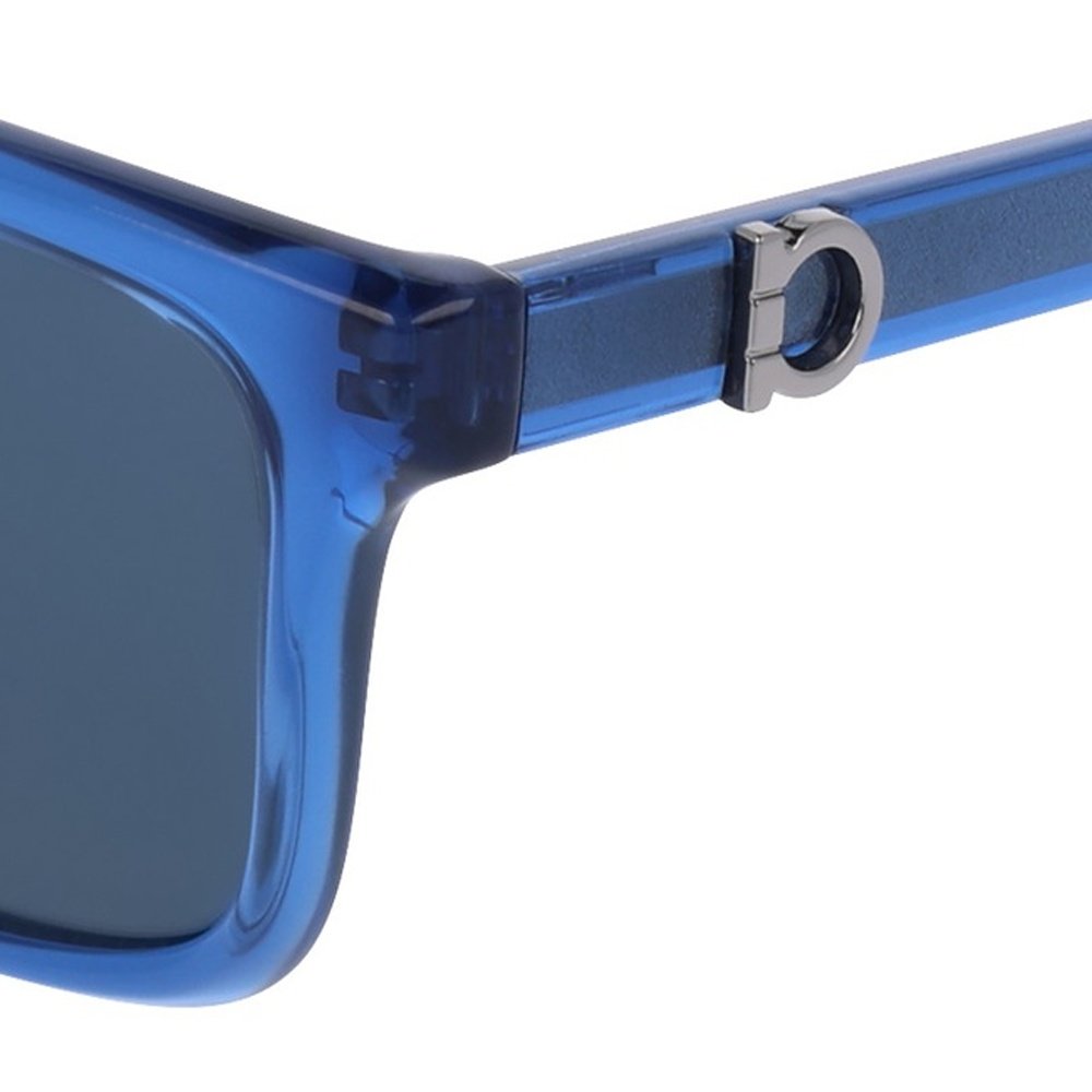 Óculos de Sol Ferragamo SF2060SE 439 - Azul Cristal 55 Azul 4