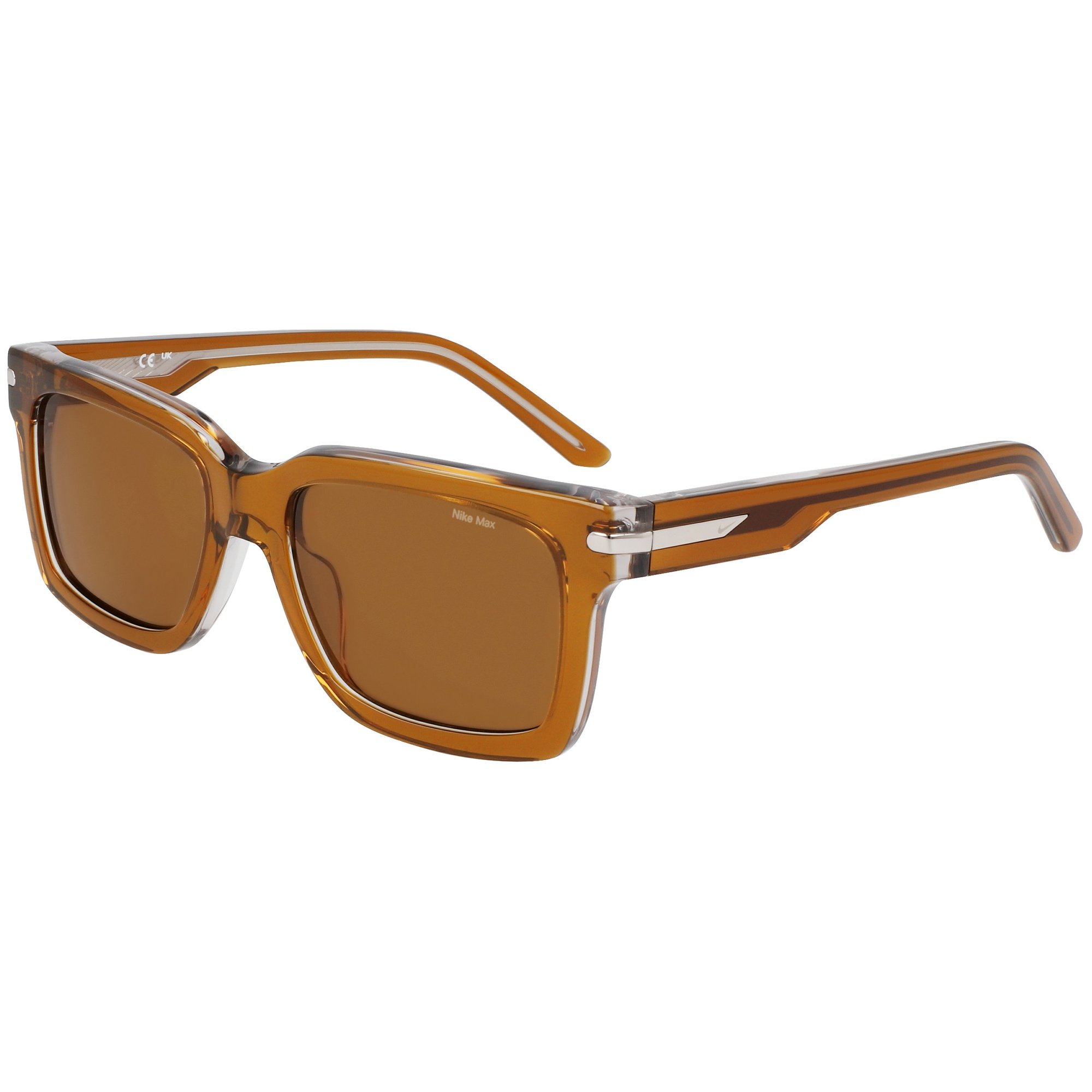 Óculos de Sol Nike Crescent I Ev24017 802 - Marrom Cristal 54 Marrom 1