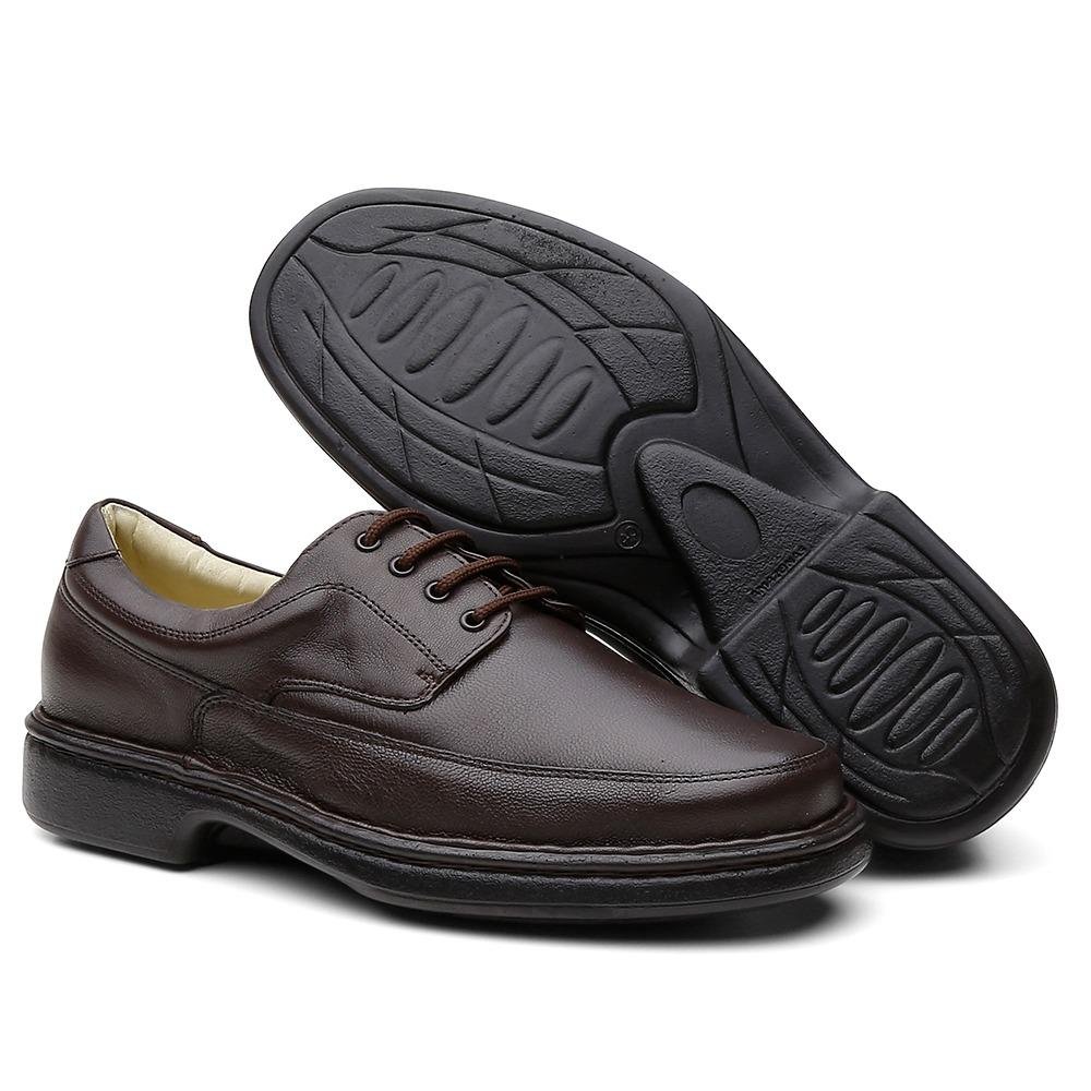 Sapato Social Bernatoni Havana Masculino 3869 Marrom 3