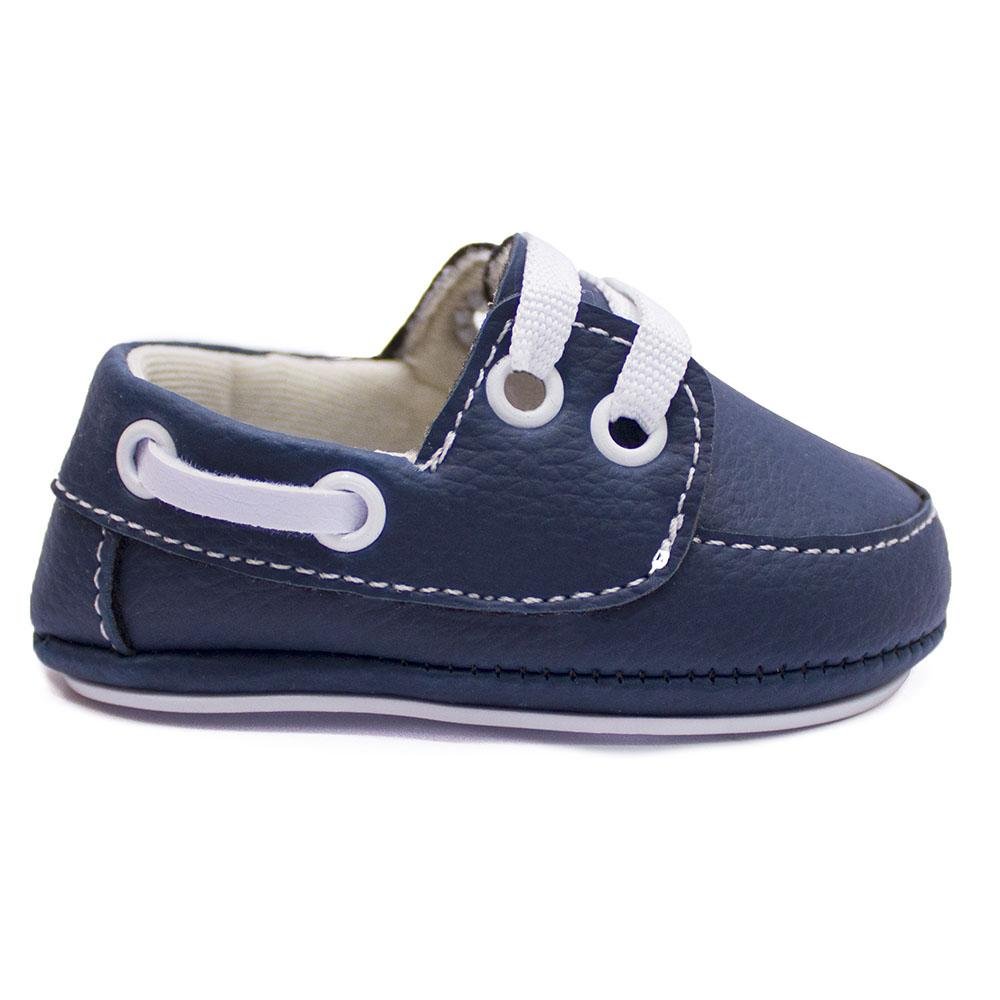 Tênis Masculino Infantil Casual Bebê Confortável Cano Curto Azul 2