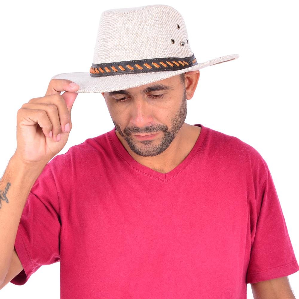 Chapéu Masculino Country Juta Clássico Rodeio Americano Preto 2
