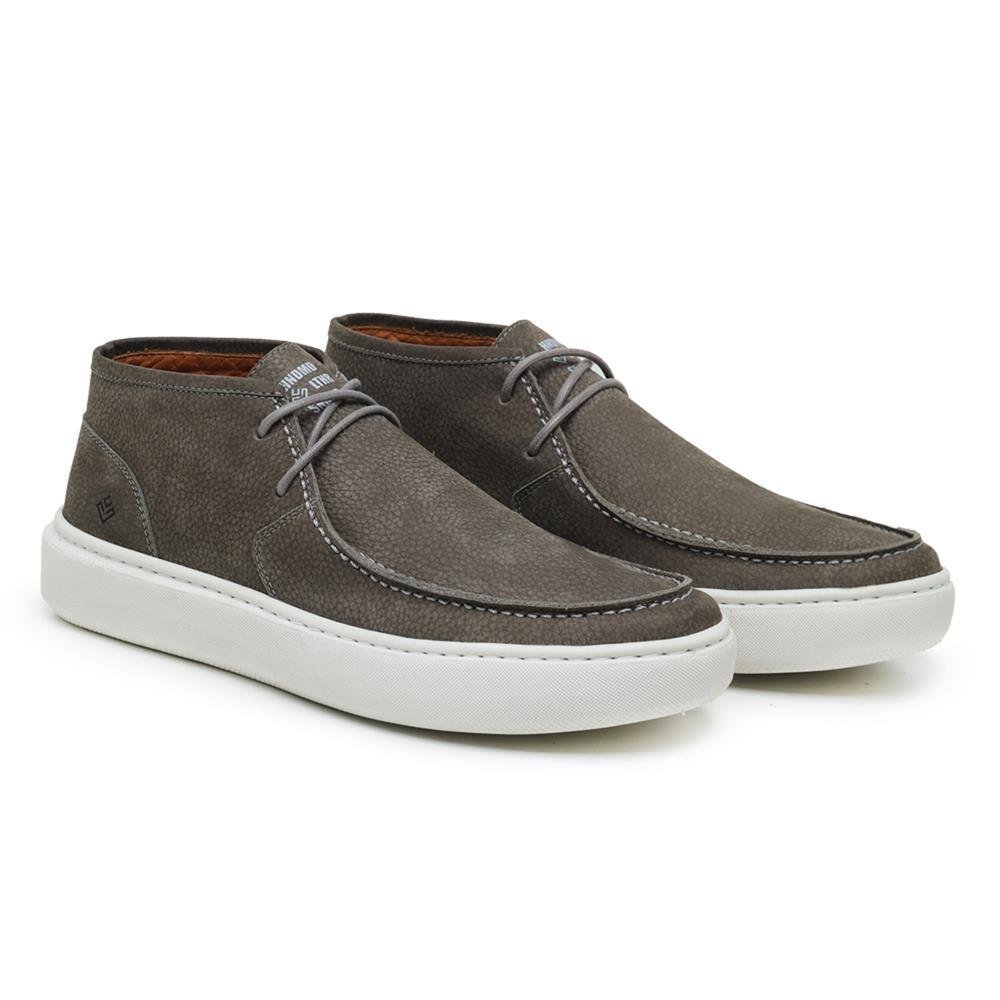 Bota Adventure Skechers Pollard Waylon Couro Masculina Marrom