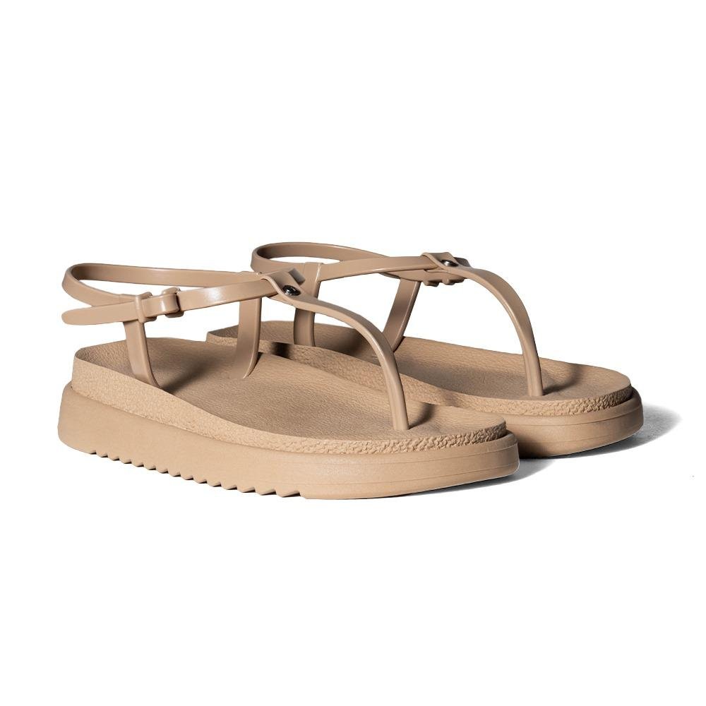 Sandália Feminina Flatform Confortável para o Dia a Dia