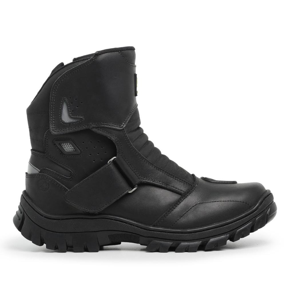 Bota Coturno Masculino Bota De Motoqueiro De Couro Bota Coturno