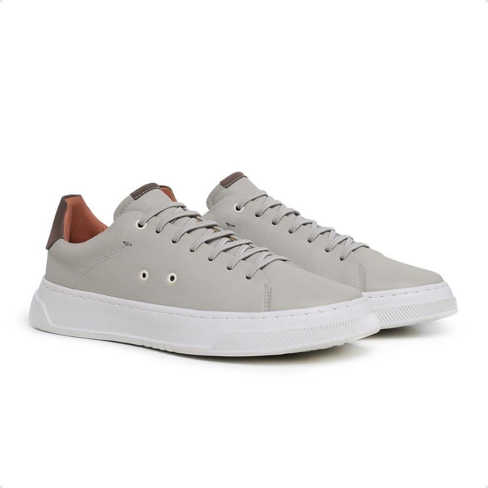 Tênis Masculino Eva Light Confortável Top Cinza 5