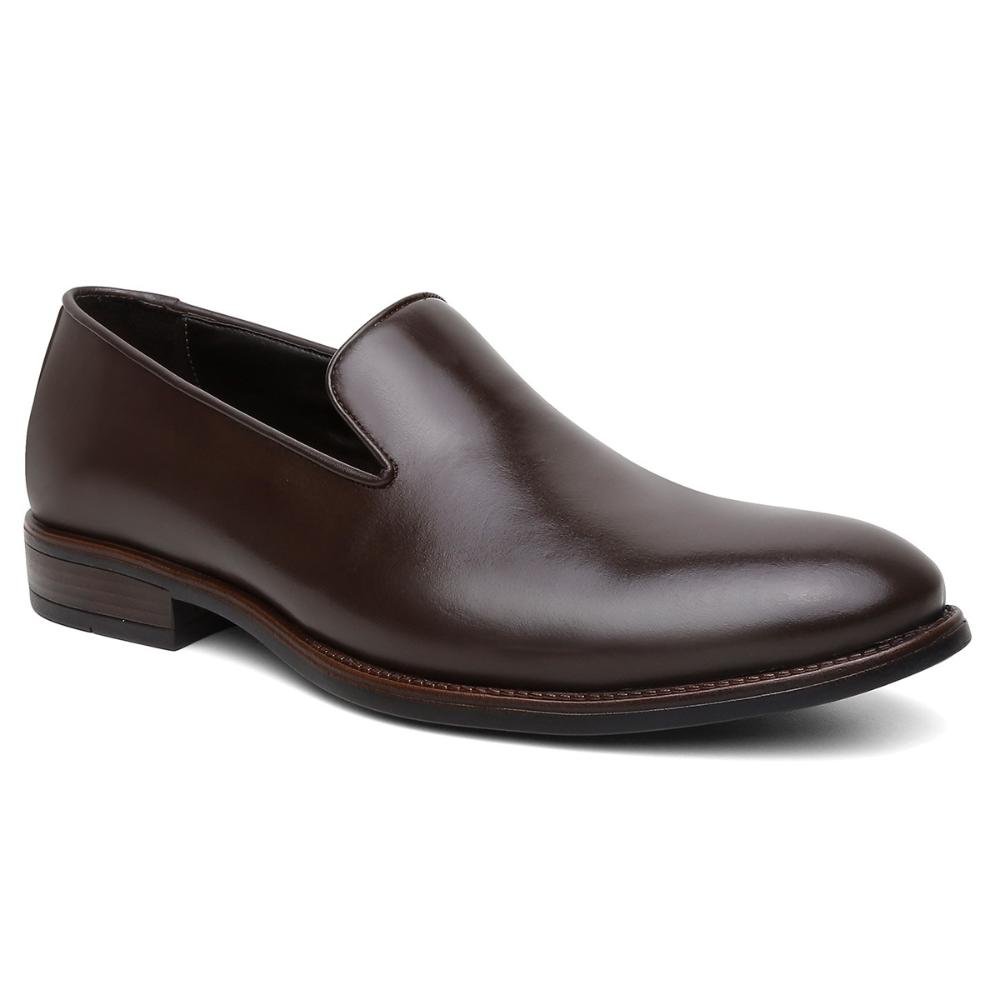 Mocassim Masculino Maldivas Conforto Elegância Café 2