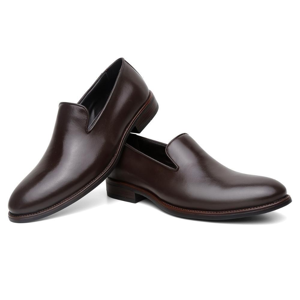 Mocassim Masculino Maldivas Conforto Elegância Café 3