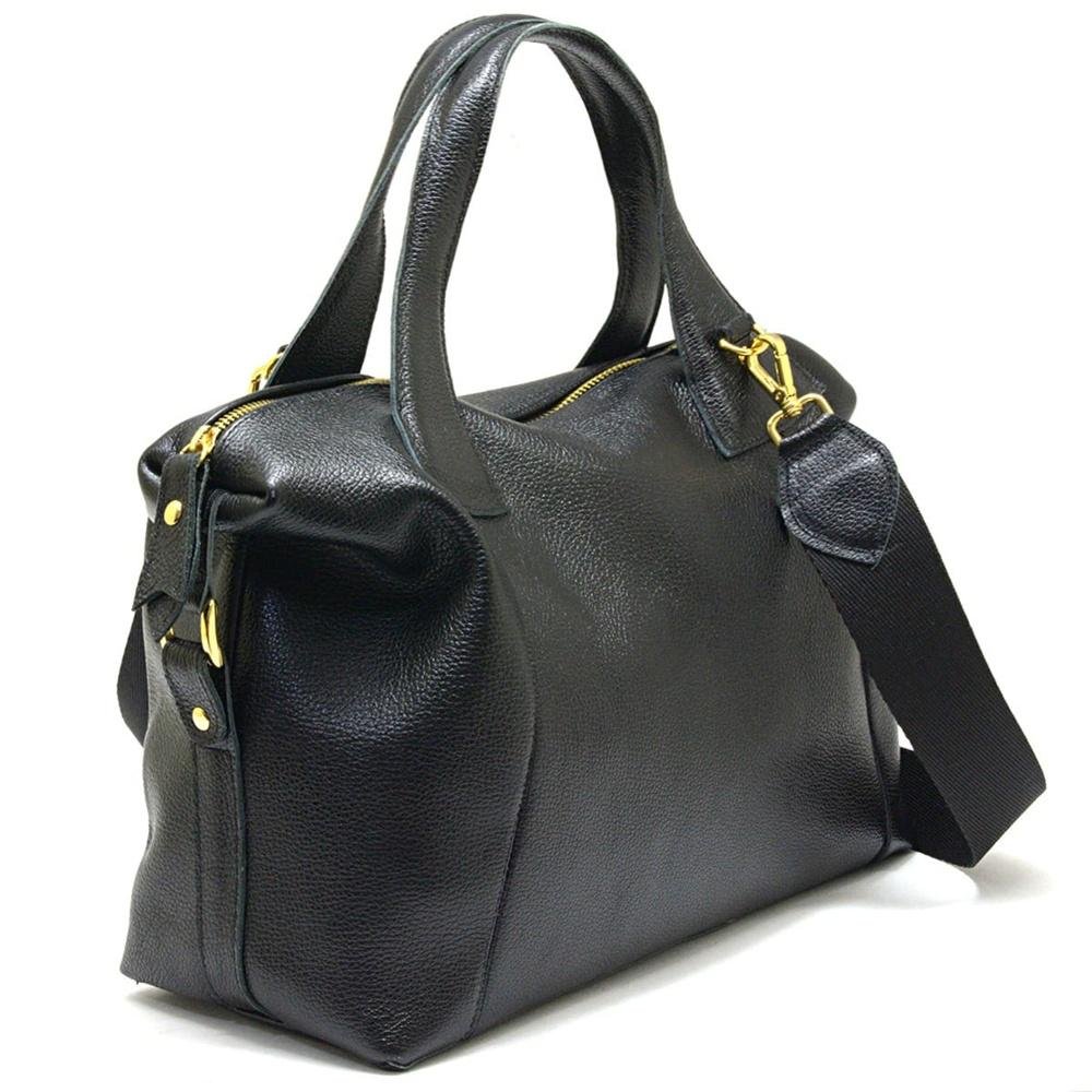 Bolsa Feminina Couro Alça Regulável Preto 2