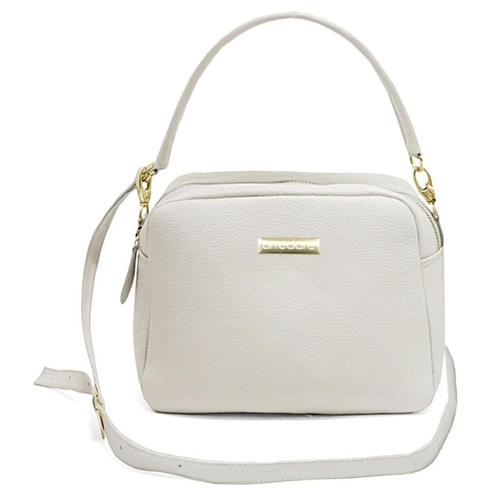 Bolsa Feminina Couro Floater 2 Repartições Alça Removível