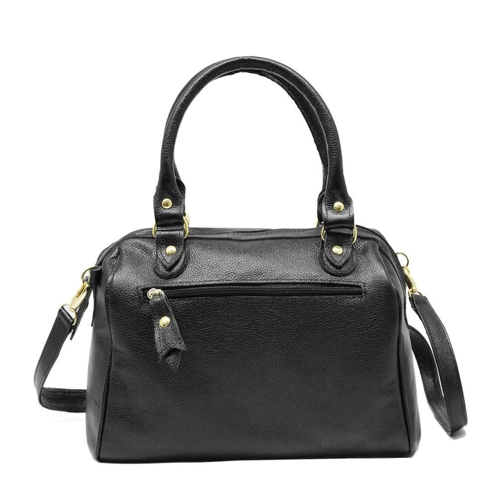 Bolsa Feminina Couro Floater Alça Removível Preto 3