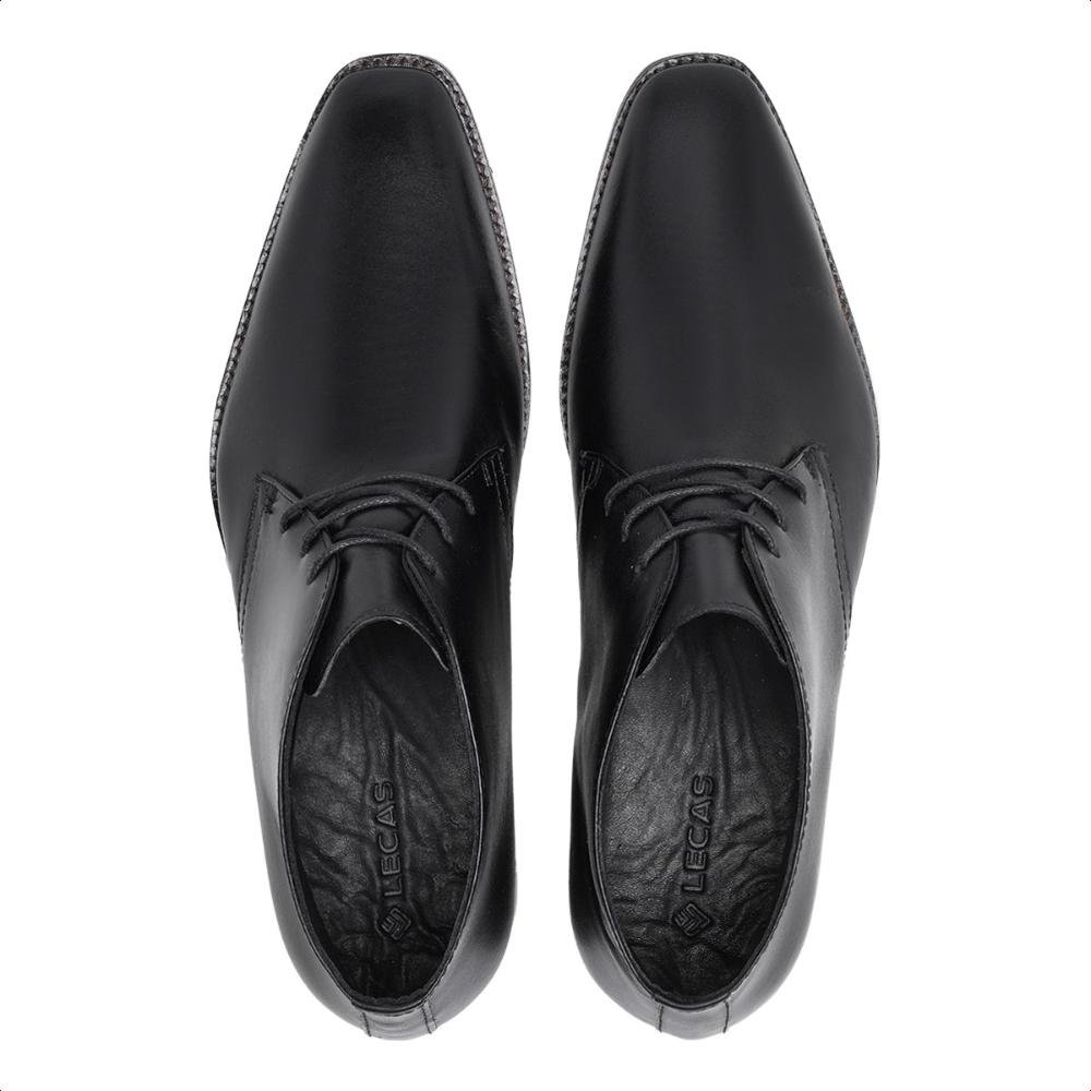 Bota Masculina Couro Naturale Casual Preto 6