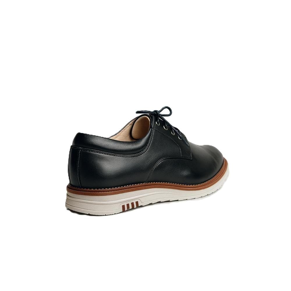 Sapato Masculino Oxford Couro Casual Preto 3