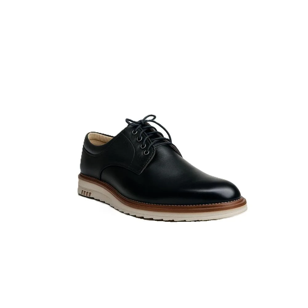 Sapato Masculino Oxford Couro Casual Preto 5