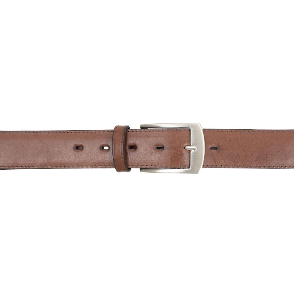 Cinto Masculino Couro Moderno Marrom 2