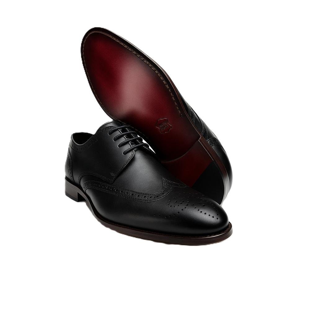 Sapato Social Masculino Couro Preto 4