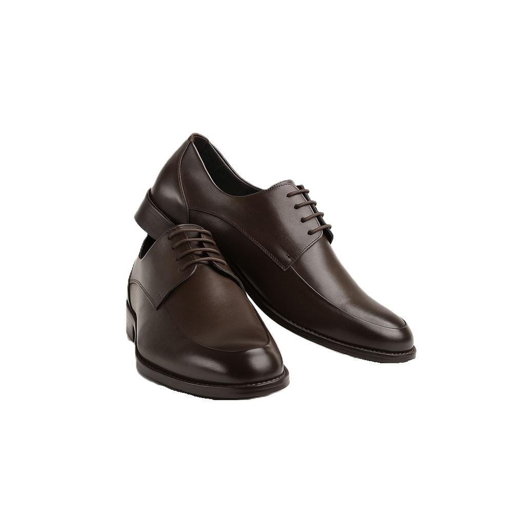 Sapato Social Masculino Couro Clássico Marrom 3