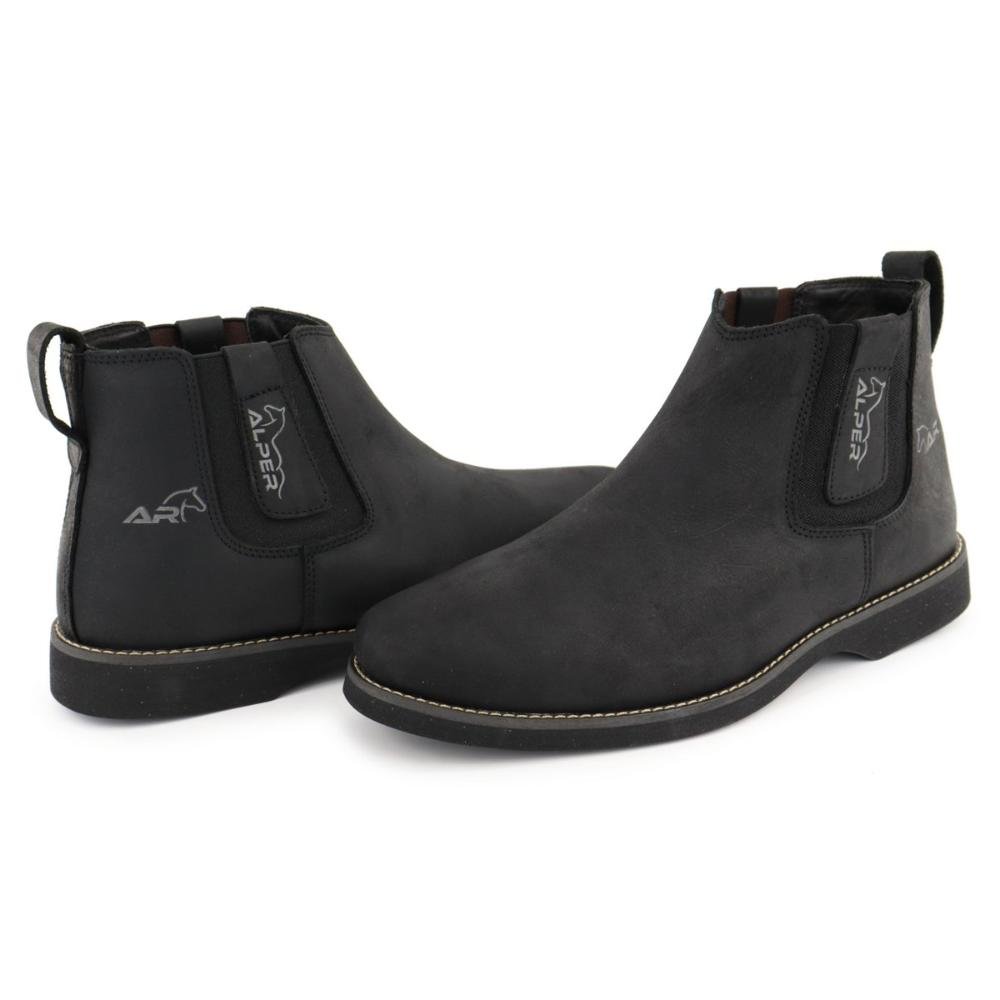 Bota Chelsea Masculina Solado em Borracha Confortável