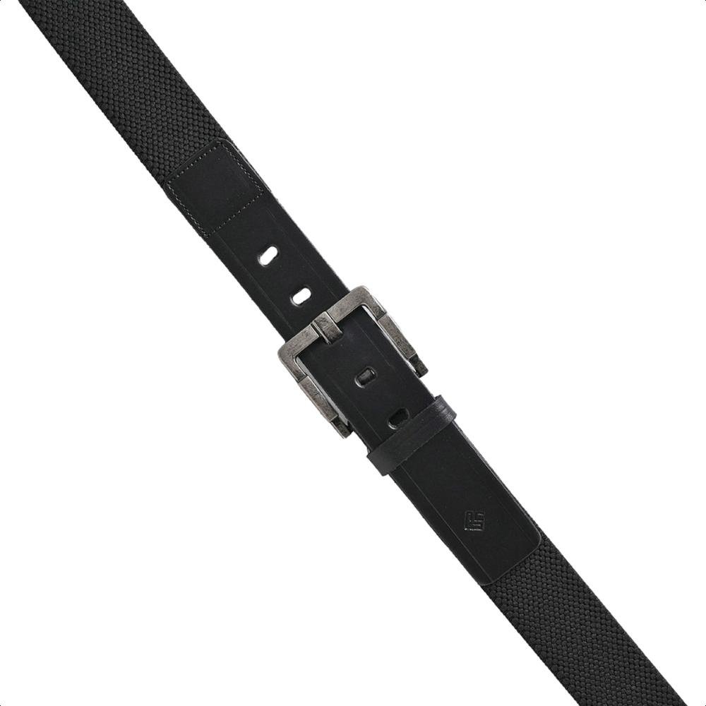 Cinto Masculino Couro Versátil Confortável Preto 3