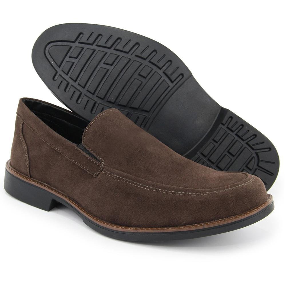 Sapato Masculino Casual Social Sintético Café 3