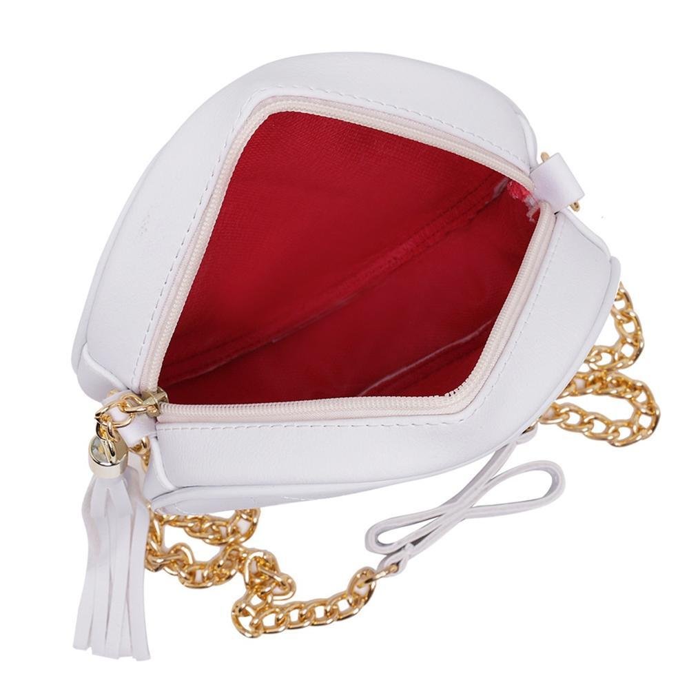 Bolsa Feminina Tiracolo Soft Espaçosa Ímã Branco 3