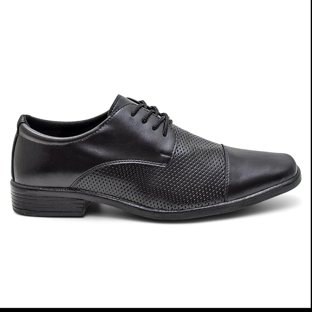 Sapato Social Masculino Conforto Luxo Preto 3