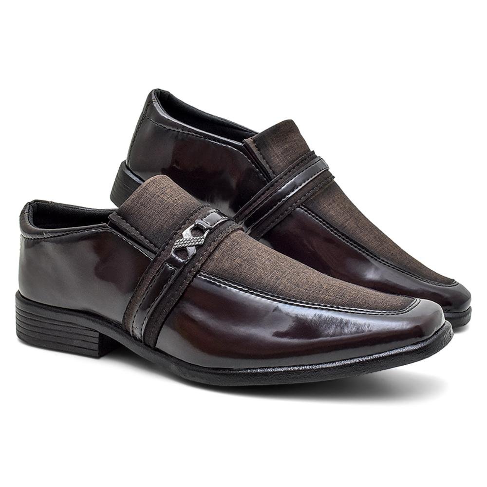 Sapato Social Masculino Executive Marrom 3
