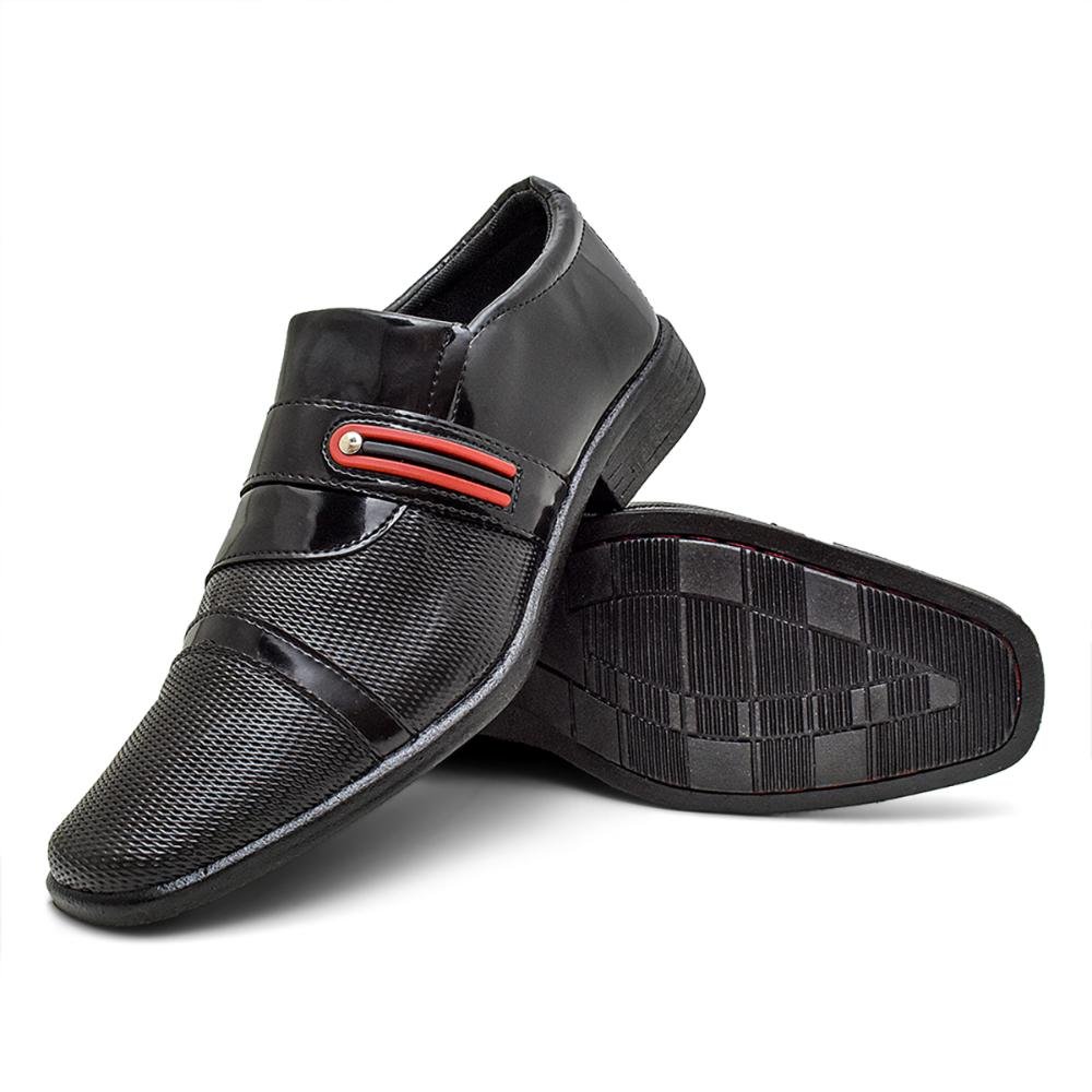 Sapato Social Masculino Oxford Slim Preto 2