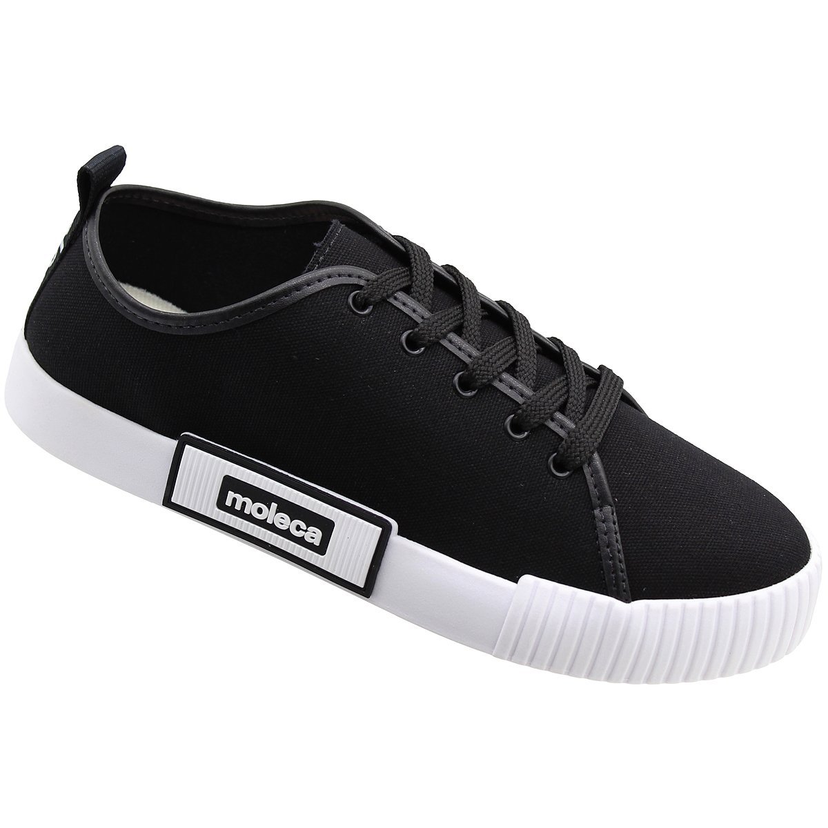 Tênis Moleca Lona Sider Classic Feminino Preto 1