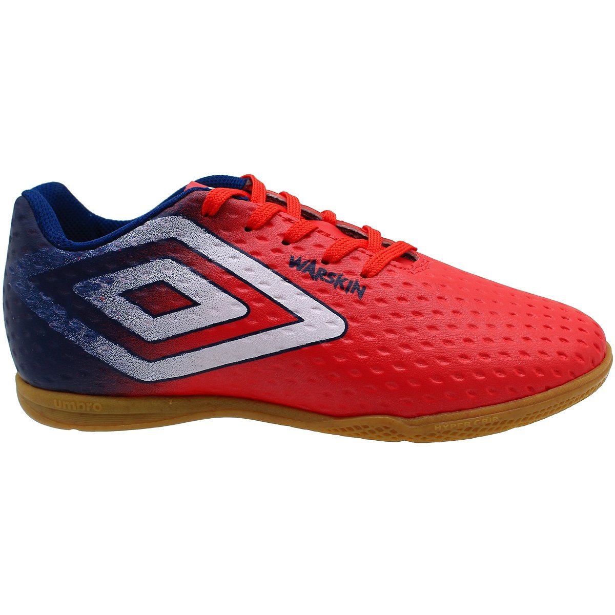 Chuteira Futsal Umbro Warskin Masculina  Vermelho 2