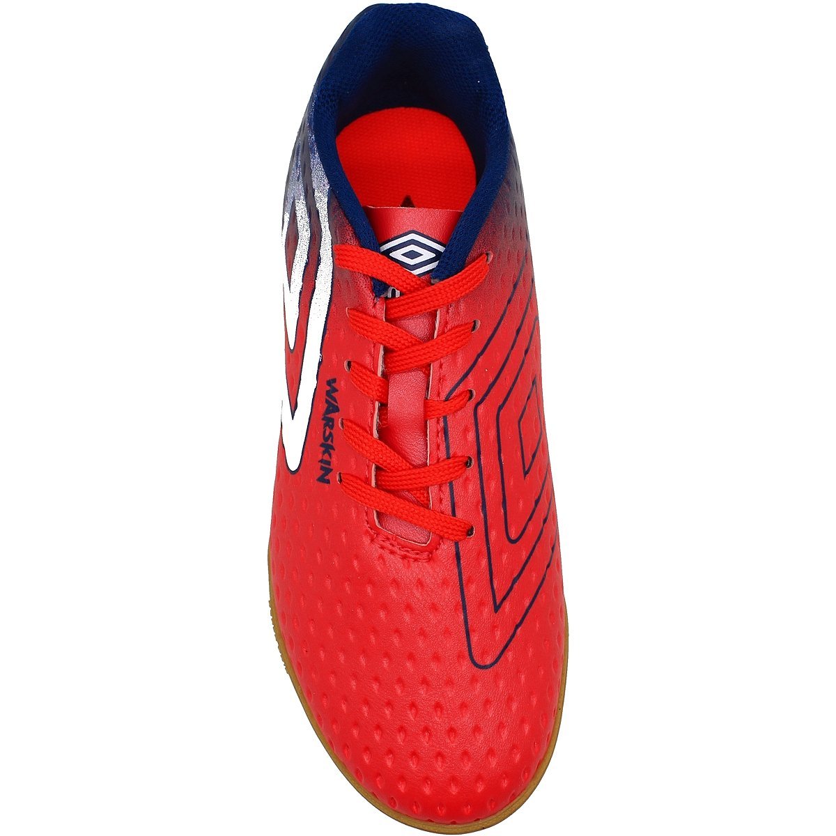 Chuteira Futsal Umbro Warskin Masculina  Vermelho 4