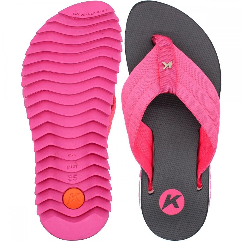 Kenner Rosa Claro Sandália de Dedo Kenner Kyra Pro Comfy Feminino Rosa