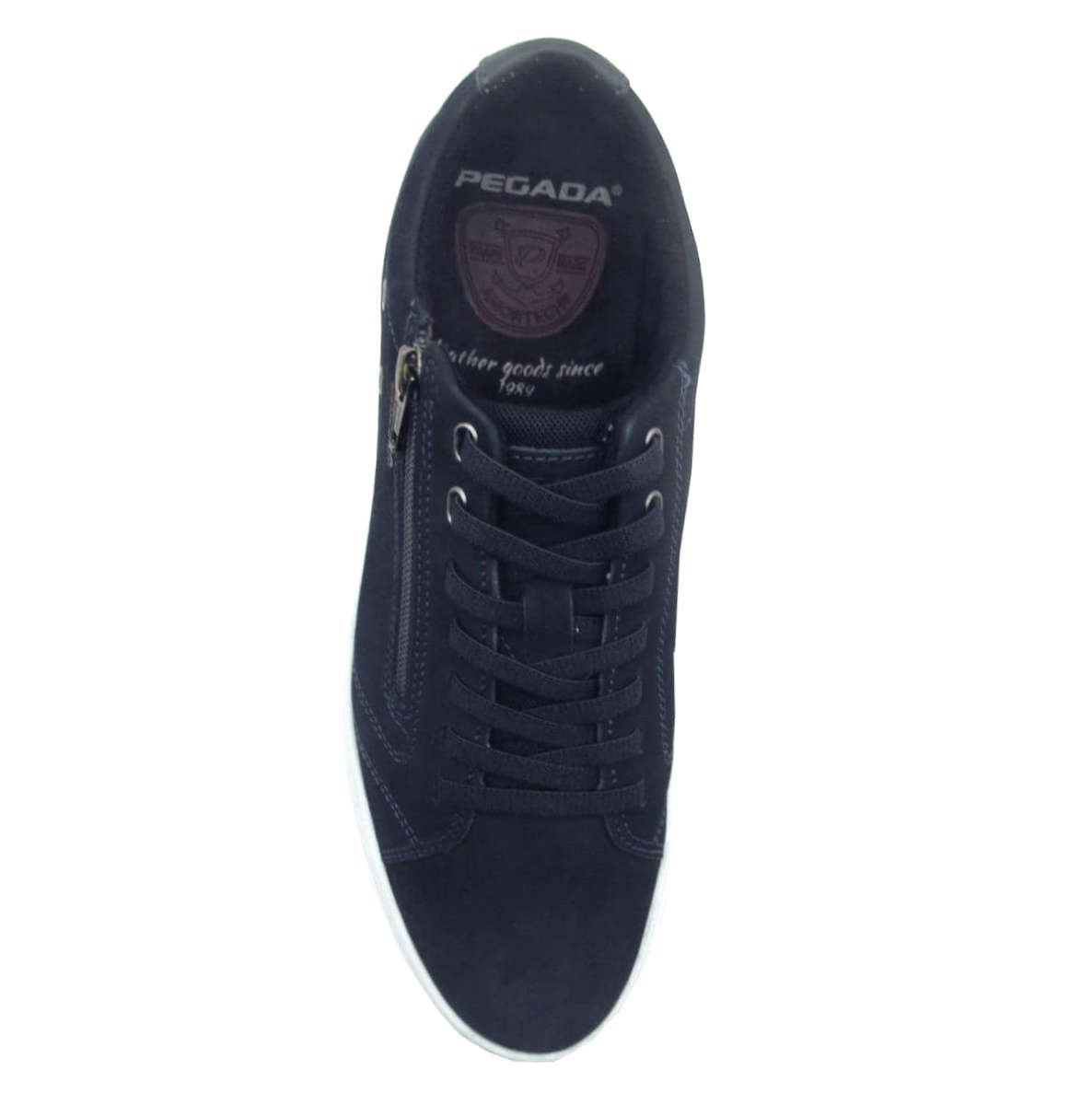 Sapatênis Masculino Pegada 118912 Couro Azul 3