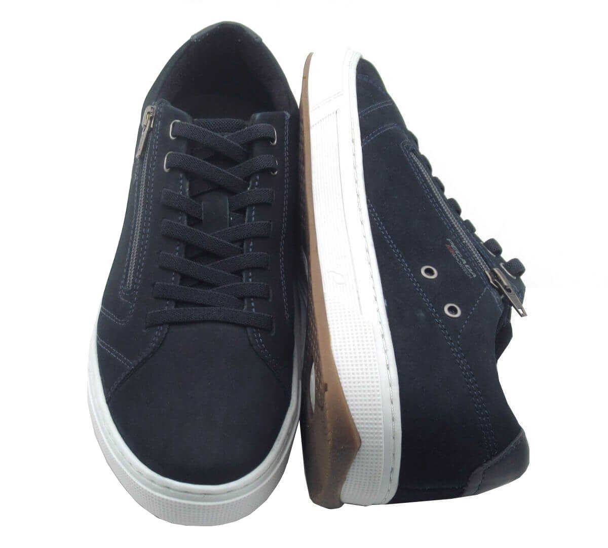 Sapatênis Masculino Pegada 118912 Couro Azul 4