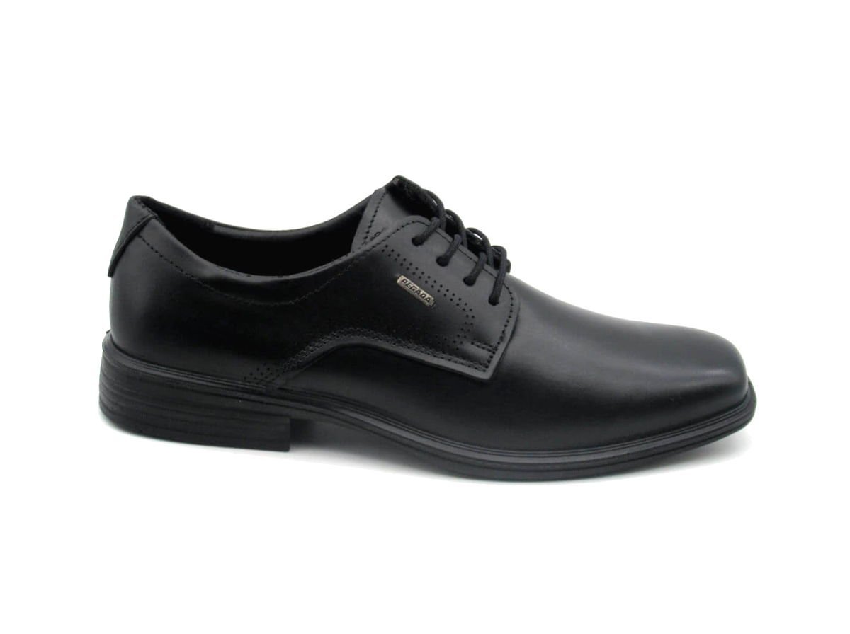 Sapato Masculino Pegada 124773 Preto Preto 1