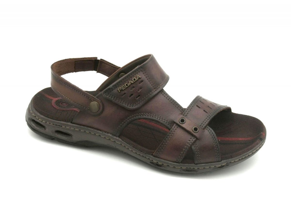 Sandália/Chinelo Masculino Numeração Especial Pegada 530653 Marrom 1