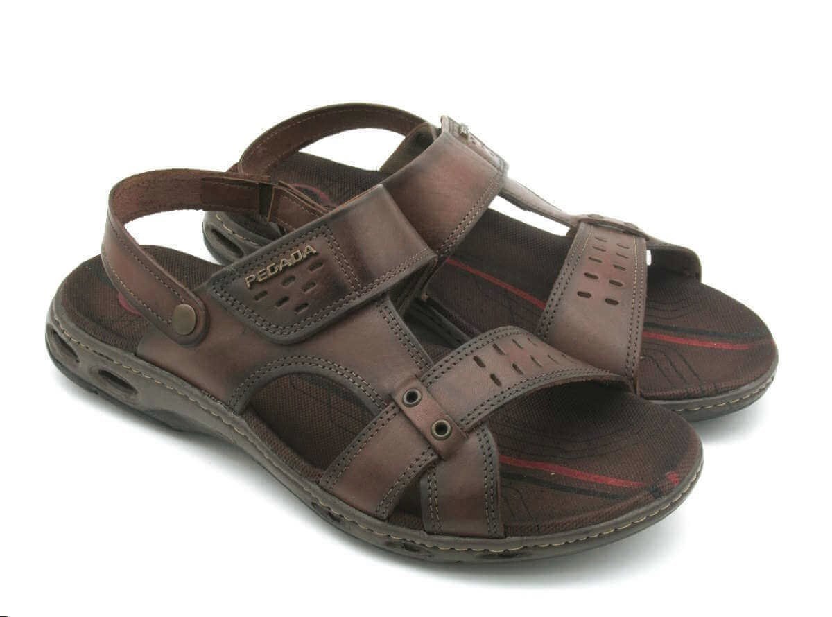 Sandália/Chinelo Masculino Numeração Especial Pegada 530653 Marrom 2