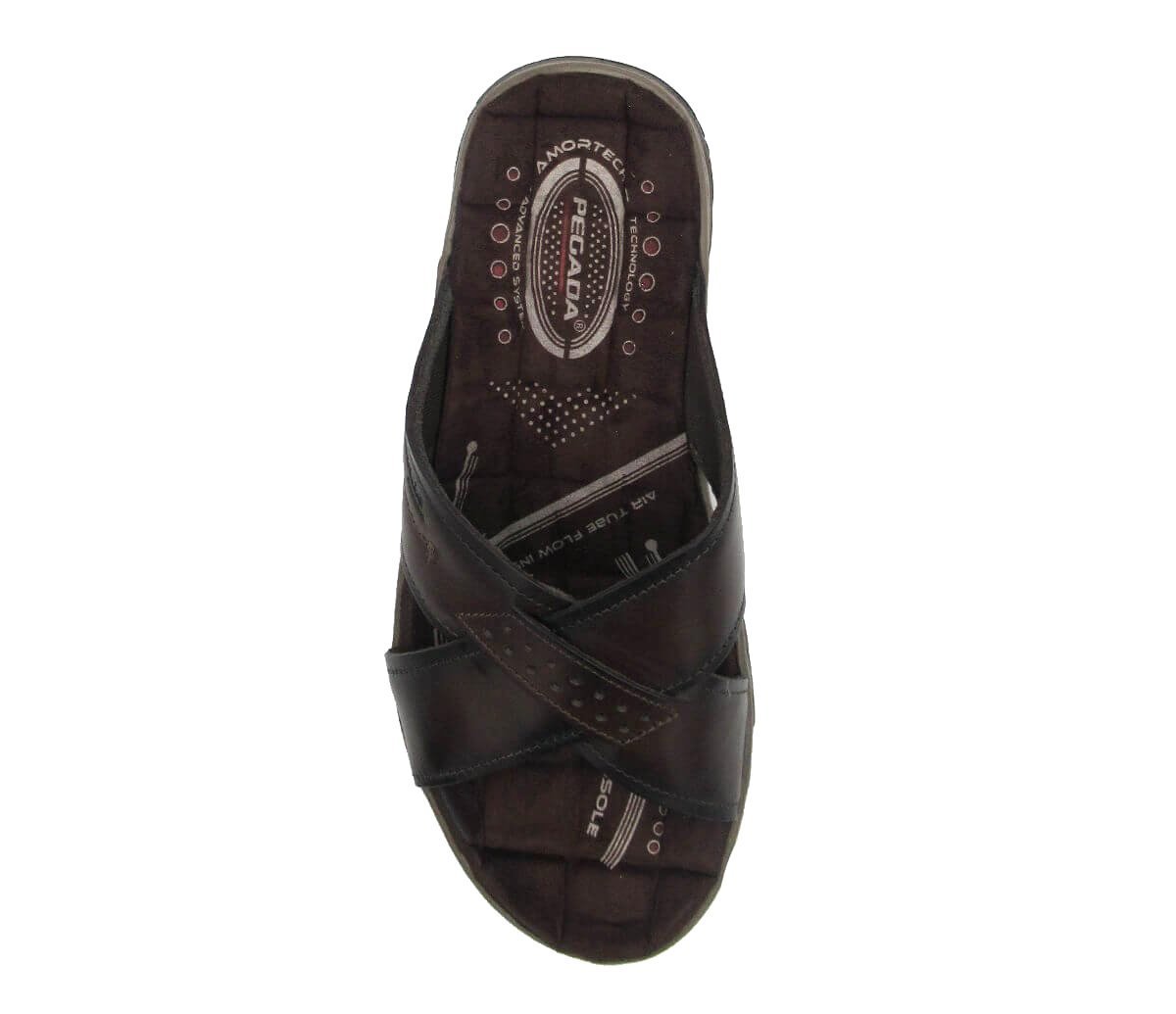 Chinelo Masculino Pegada de Couro 131661 Marrom 2