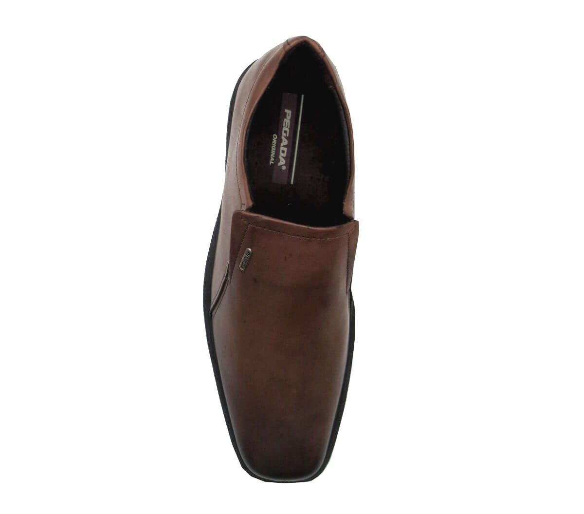 Sapato Masculino Confortável Pegada 124772 Couro Marrom 3