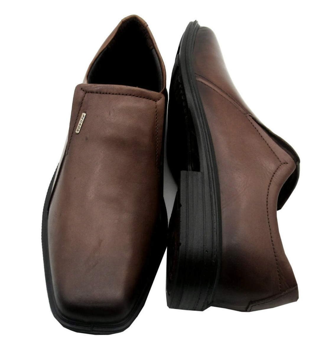 Sapato Masculino Confortável Pegada 124772 Couro Marrom 4